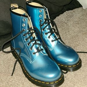 Dr Martens Vegan 1460 Blue Goldmix